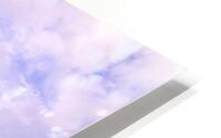 Winter clouds Nera Valley HD Metal print