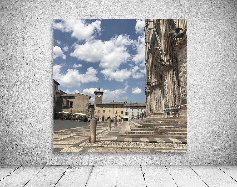 Cathedral clouds color Wall Preview