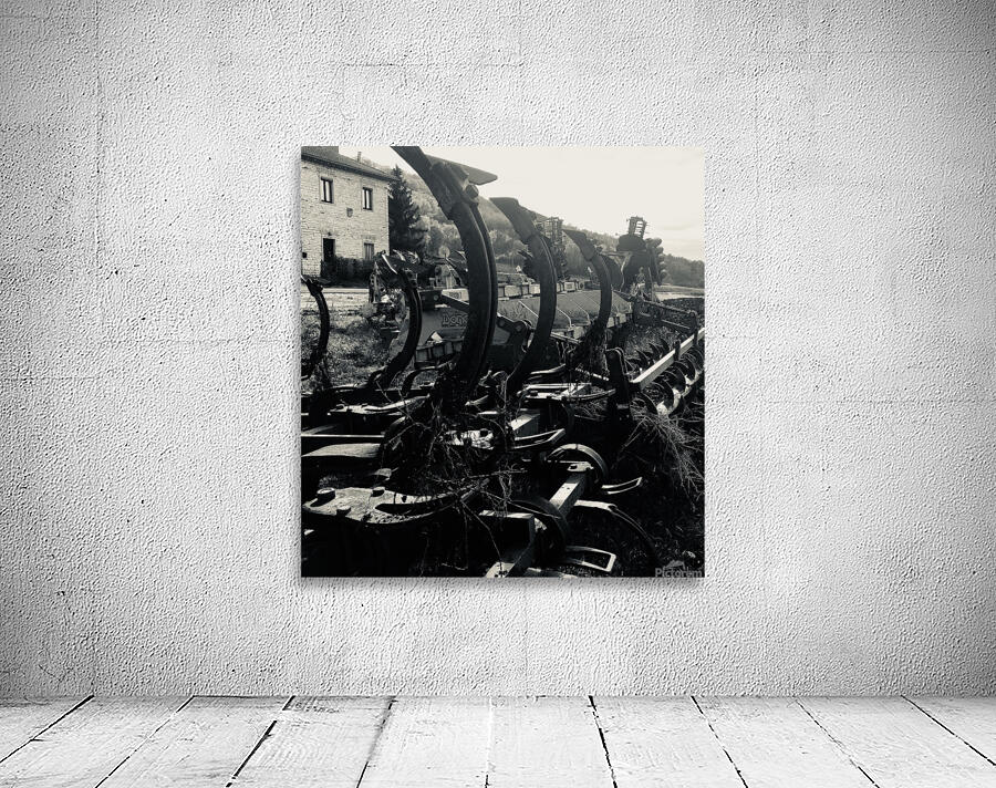 Old plows Wall Preview