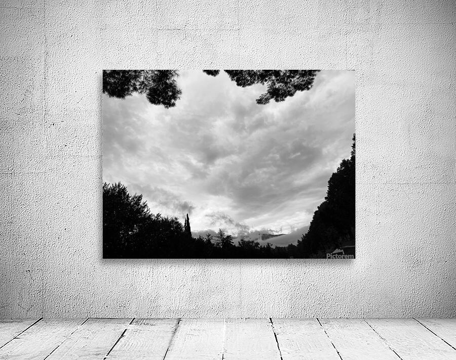 Framing dark clouds Wall Preview