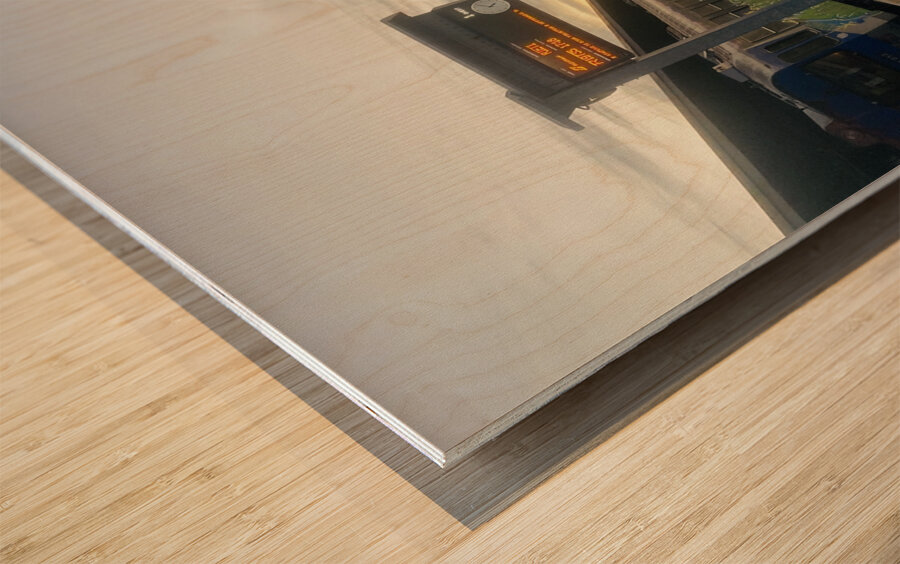 Sunstation Wood print