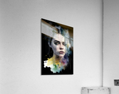 Girl watercolor no.4 Acrylic Print