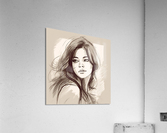 Women sketch no.10 Acrylic Print