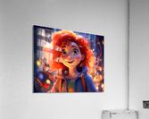 Character   digital art no.2 Acrylic Print