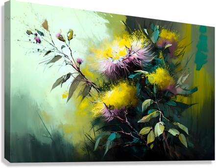 Flower World no.38 Canvas Print
