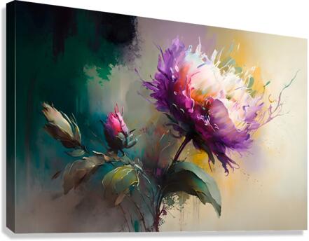 FLOWER WORLD no.51 Canvas Print