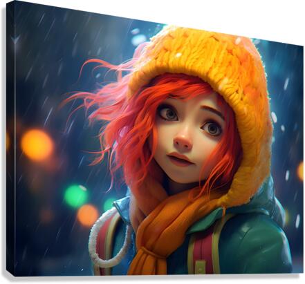 Character   digital art no.4 Canvas Print
