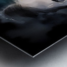 Girl watercolor no.4 Metal print