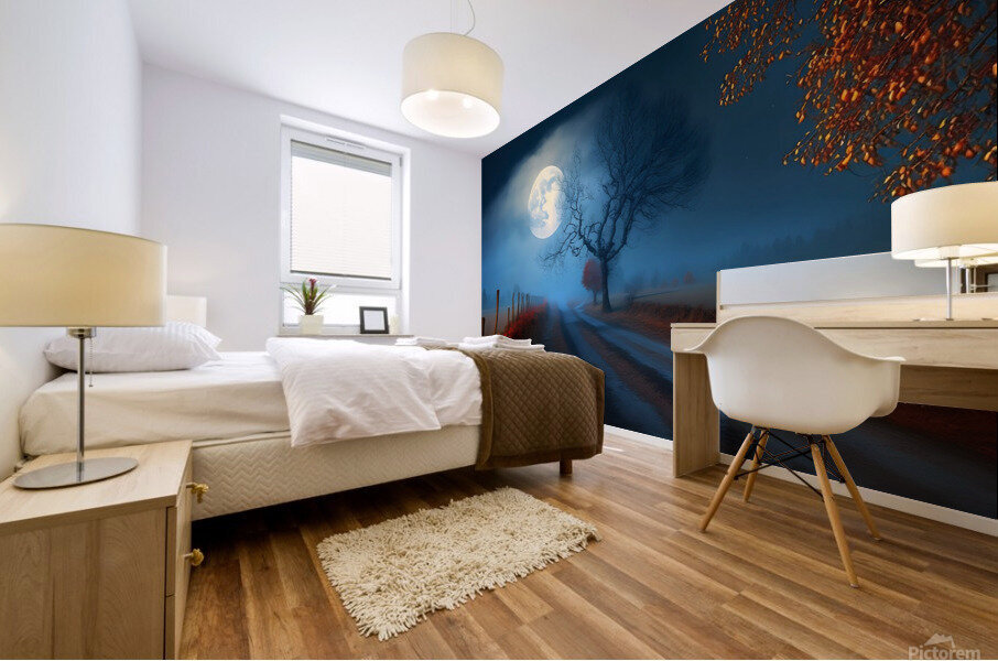 Autumn night no.3 Mural print