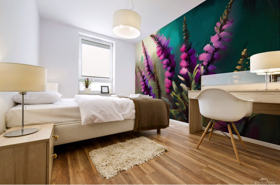 Flower World no.2 Mural print