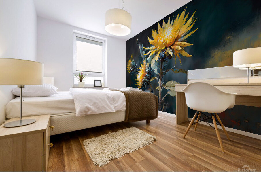 Flower World no.3 Mural print
