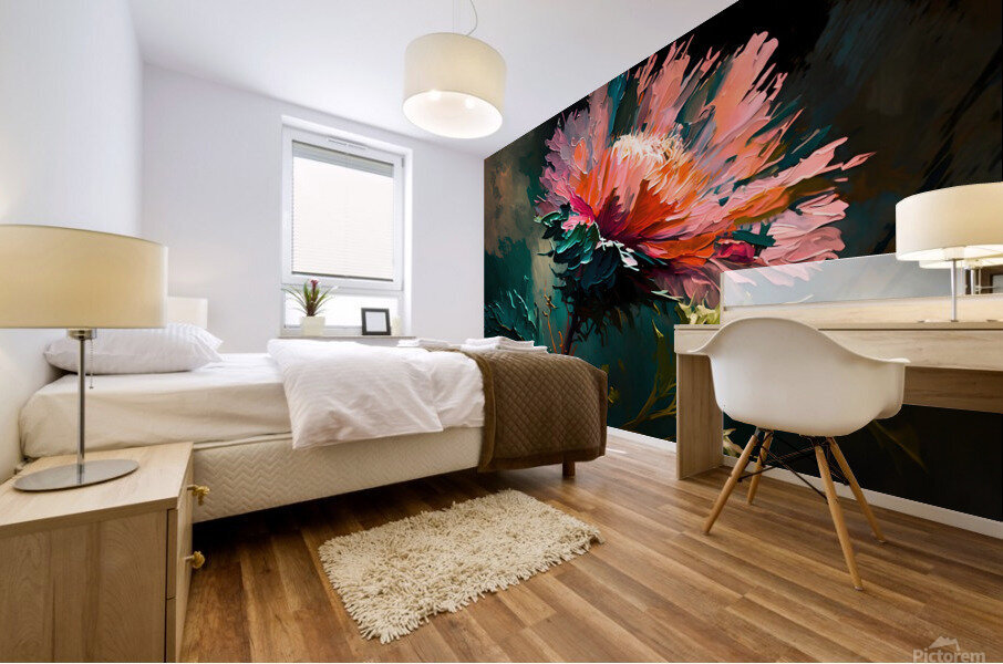 Flower World no.6 Mural print