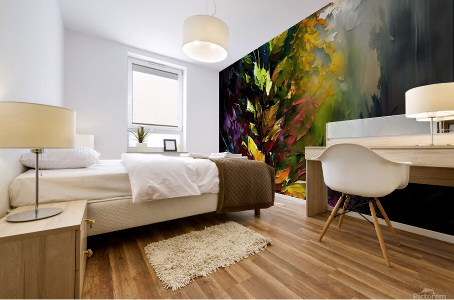 Flower World no.7 Mural print