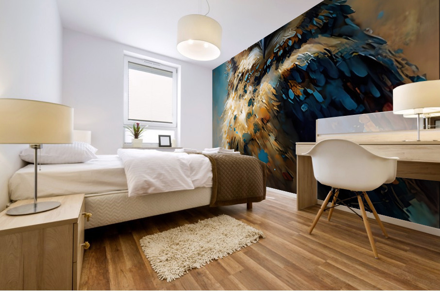 Wild no.9 Mural print