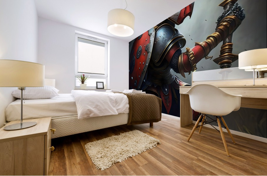 Warrior Ladybug no.7 Mural print