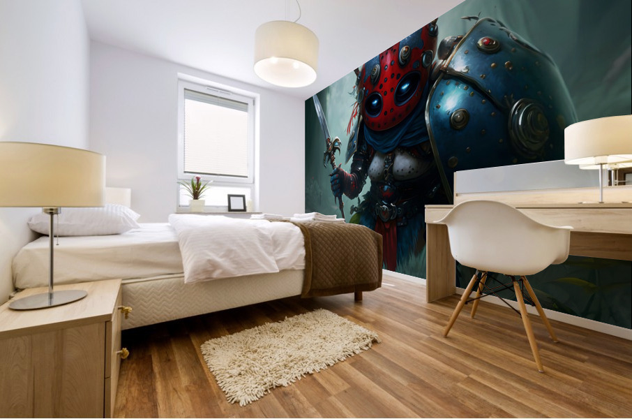 Warrior Ladybug no.10 Mural print