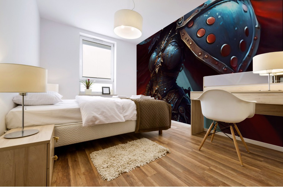 Warrior Ladybug no.12 Mural print