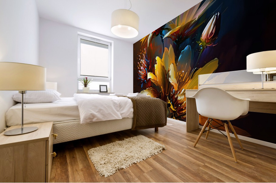 Flower World no.25 Mural print
