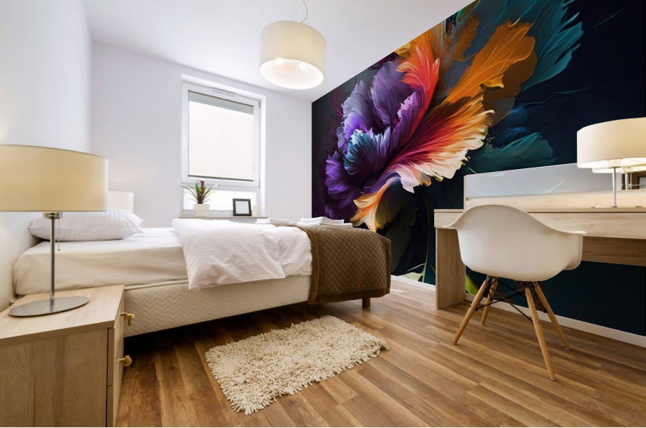 Flower World no.27 Mural print