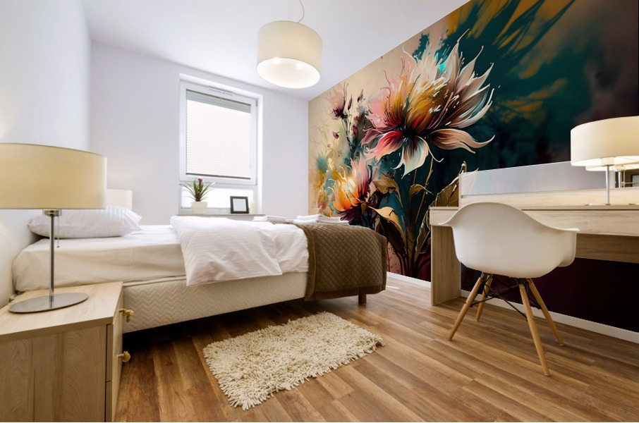 Flower World no.29 Mural print
