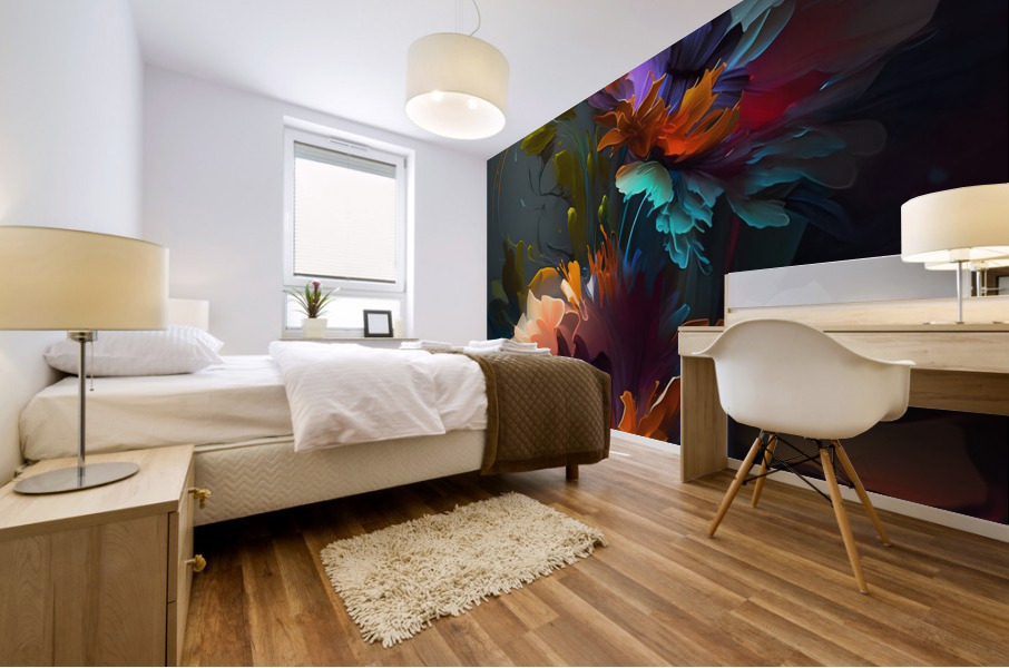 Flower World no.30 Mural print