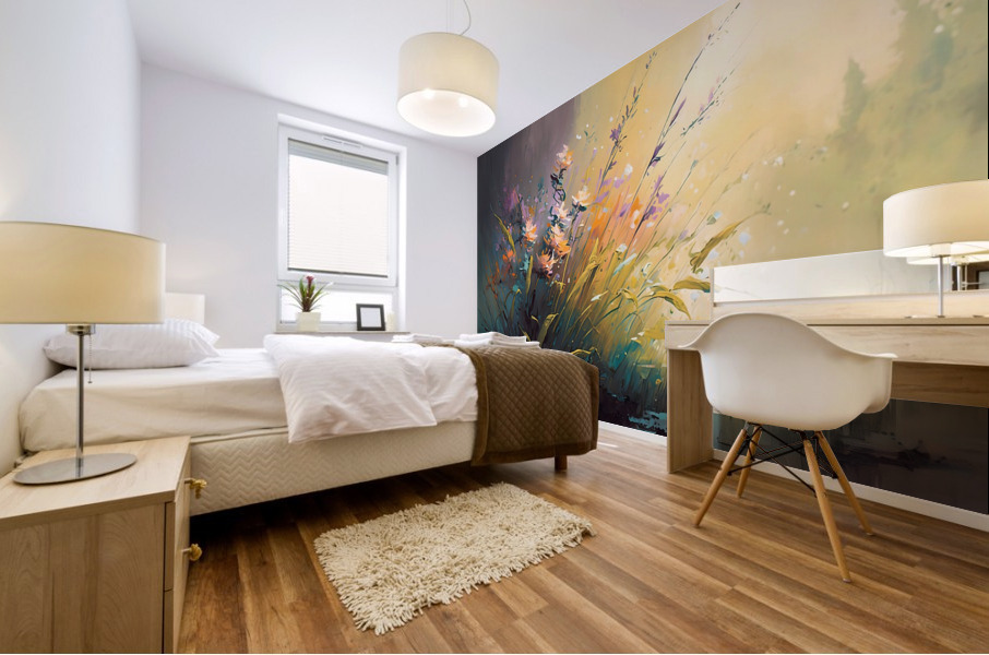 Flower World no.35 Mural print