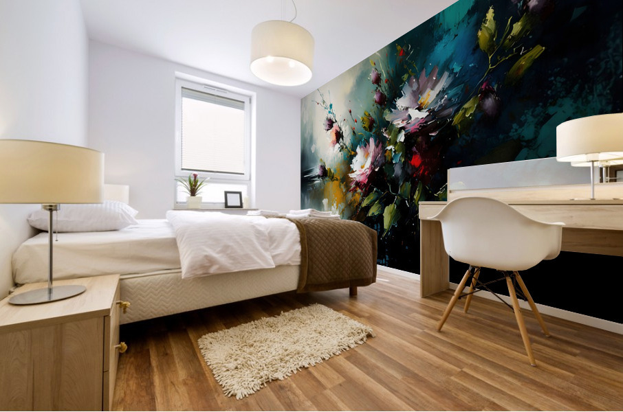 Flower World no.36 Mural print