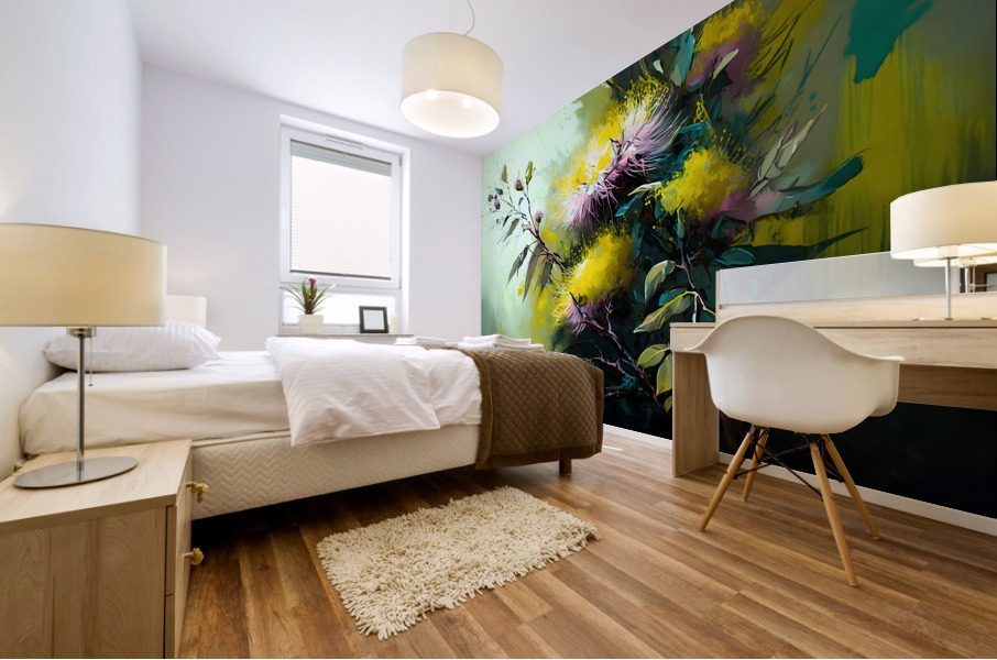Flower World no.38 Mural print