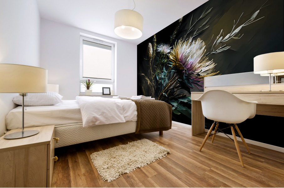 Flower World no.39 Mural print