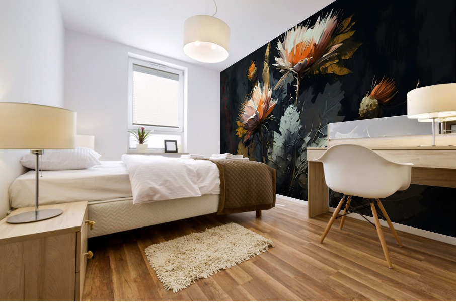 Flower World no.40 Mural print