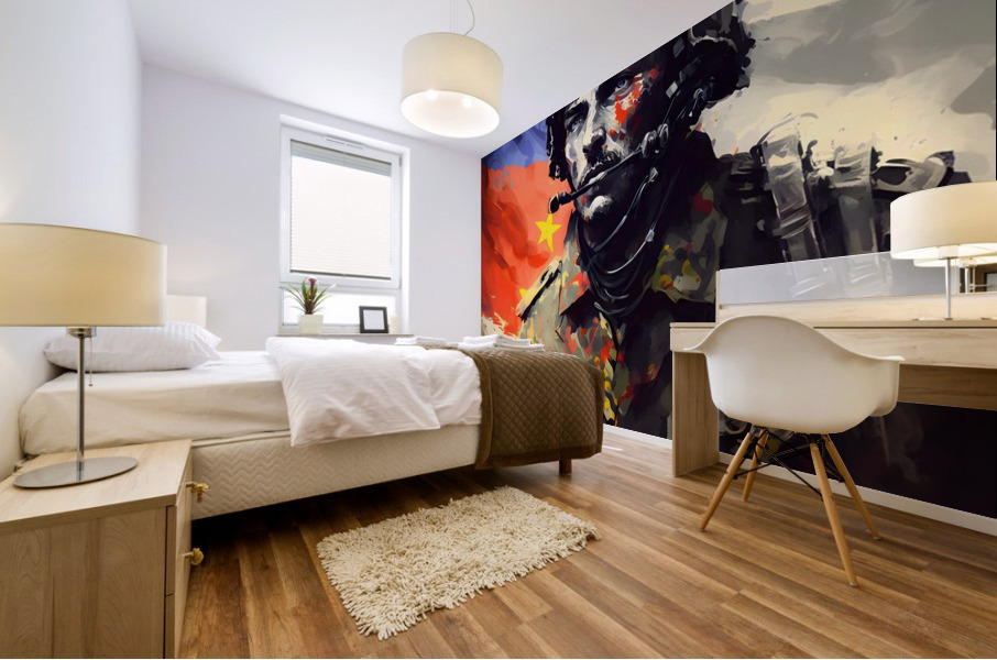 European War no.13 Mural print