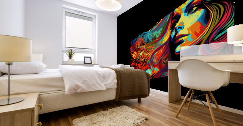 Woman no.21 Mural print
