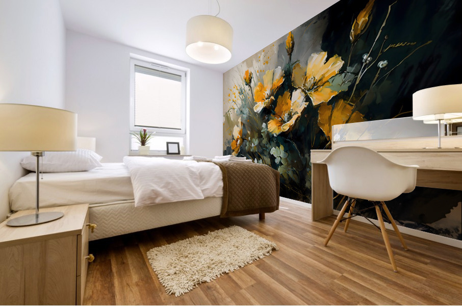 FLOWER WORLD no.58 Mural print