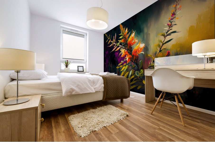 FLOWER WORLD no.59 Mural print