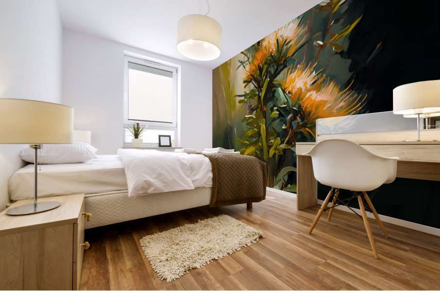 FLOWER WORLD no.63 Mural print