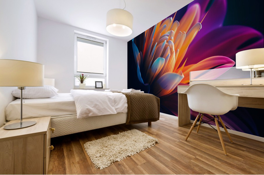 FLOWER WORLD no.74 Mural print