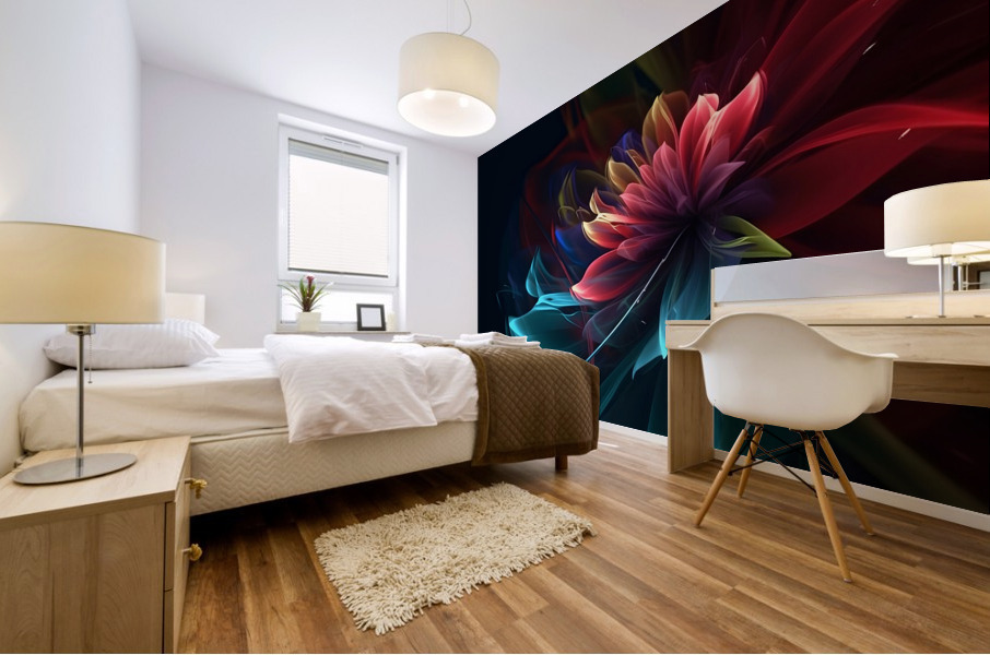 FLOWER WORLD no.83 Mural print