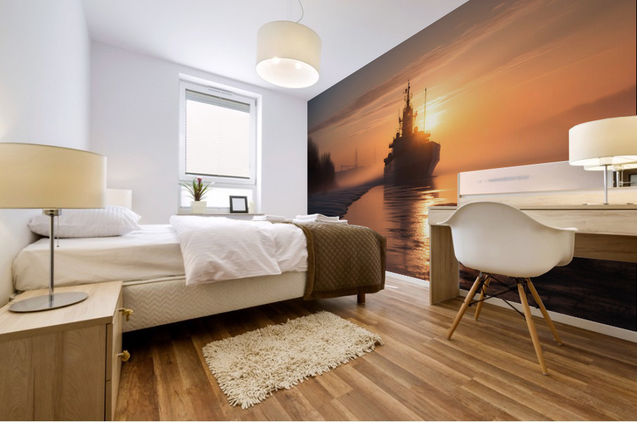 Dawn no4 Mural print