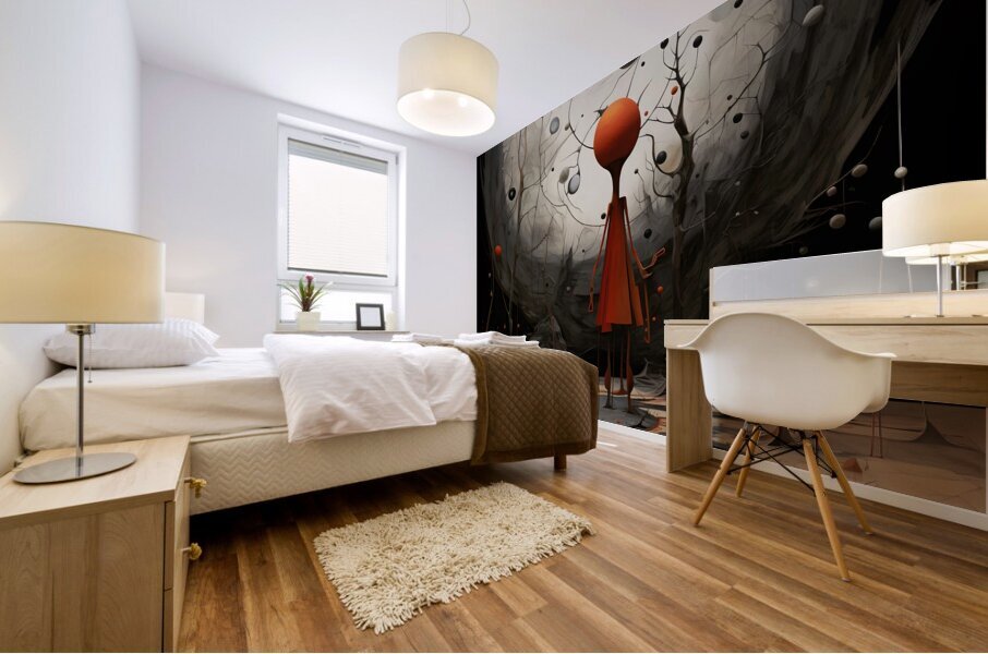 fantasy and colors 2 Mural print