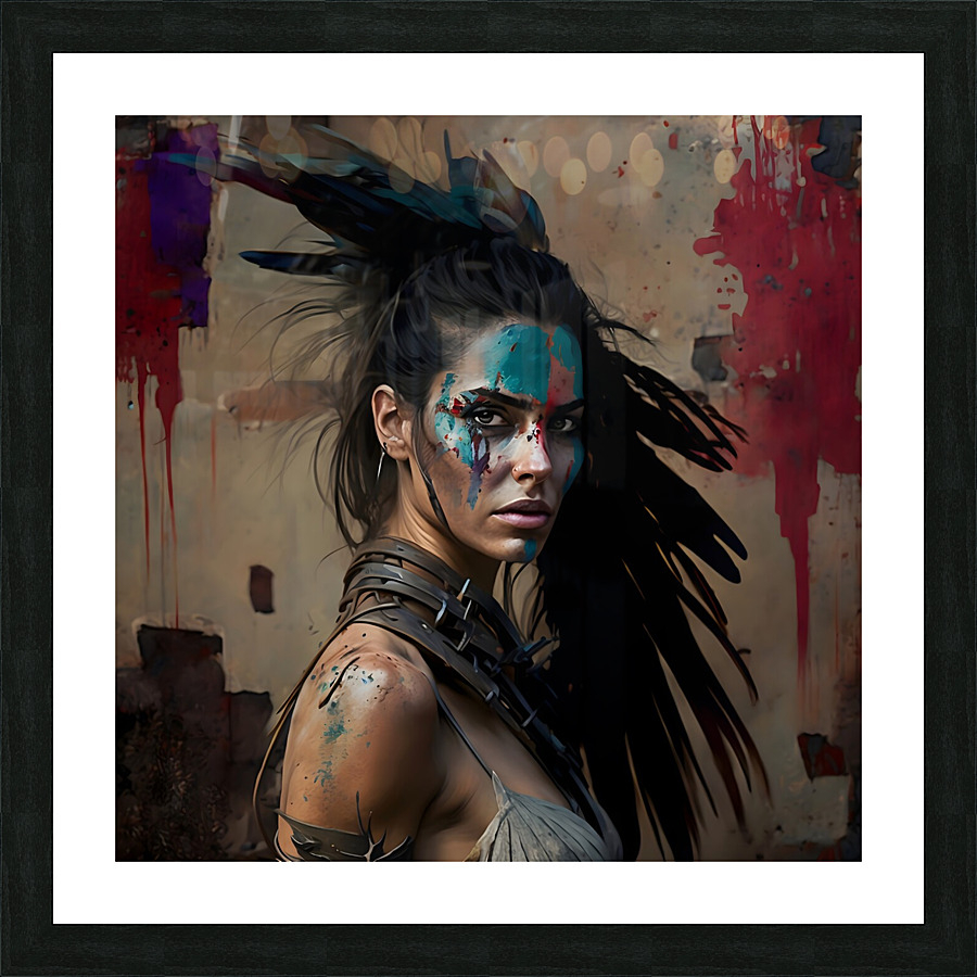 Post Apocaliptic No.3 Picture Frame print
