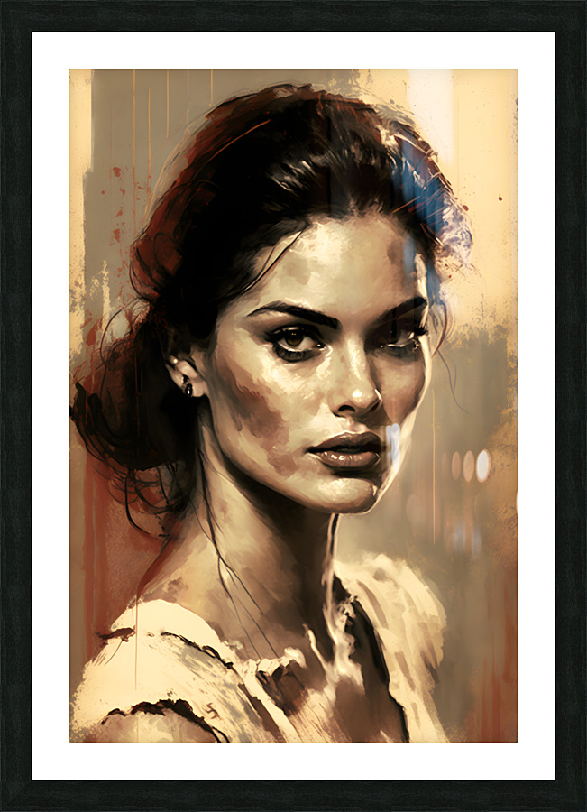 Woman No.1 Picture Frame print