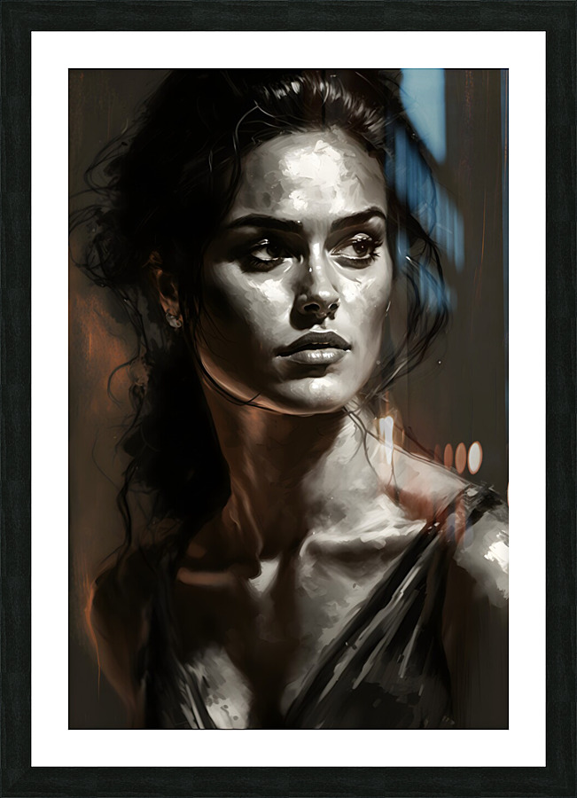 Woman No.3 Picture Frame print