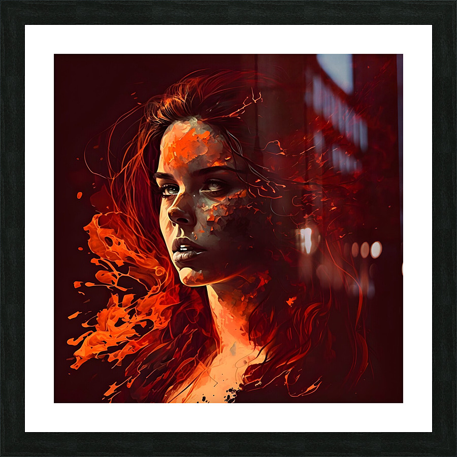 Woman No.16 Picture Frame print