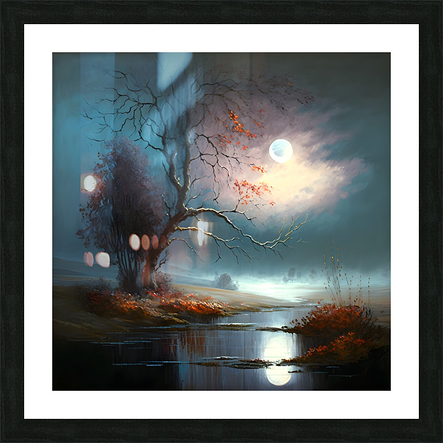 Autumn night no.10 Picture Frame print