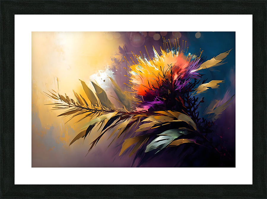 Flower World no.5 Picture Frame print