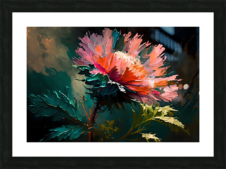 Flower World no.6 Picture Frame print