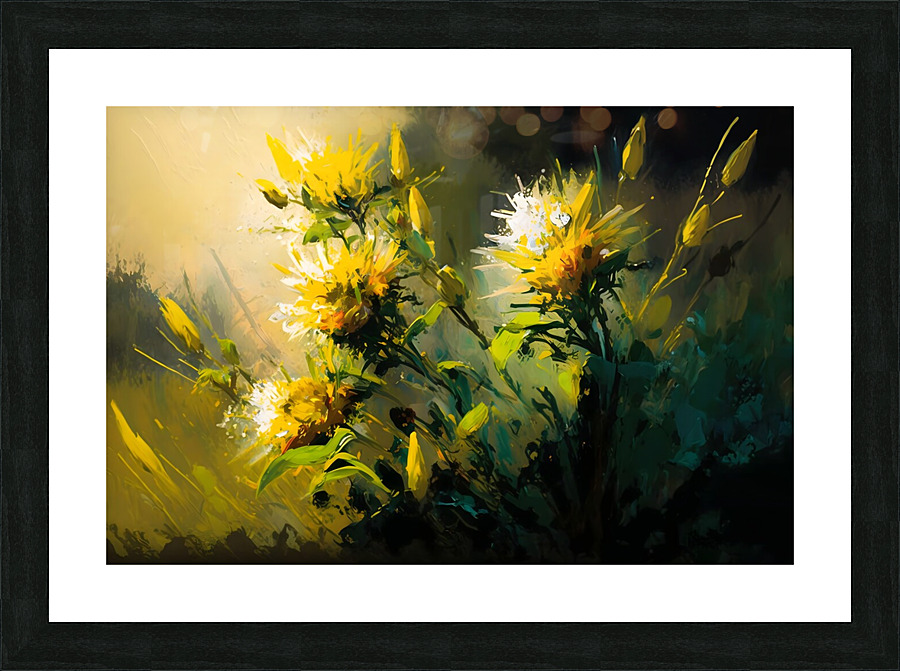 Flower World no.8 Picture Frame print