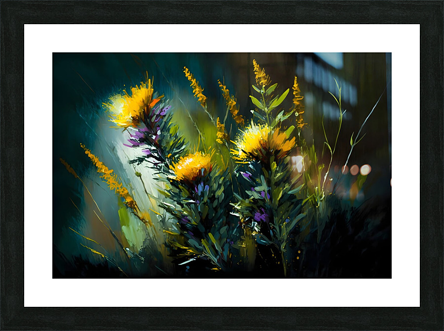Flower World no.10 Picture Frame print