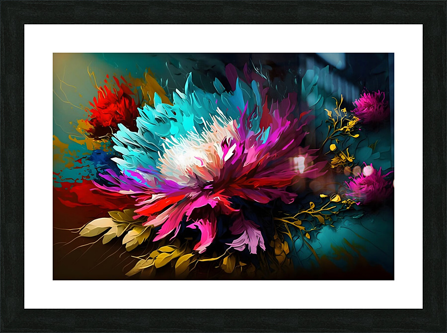Flower World no.11 Picture Frame print