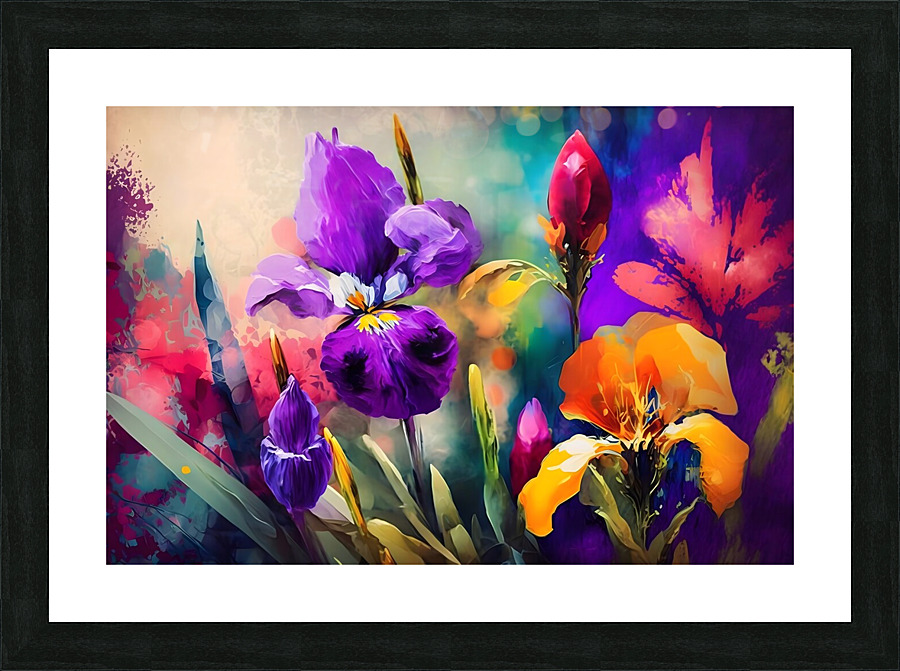 Flower World no.12 Picture Frame print